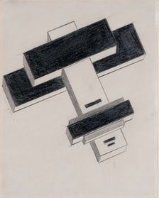 Suprematist Cross Architecton, 1926