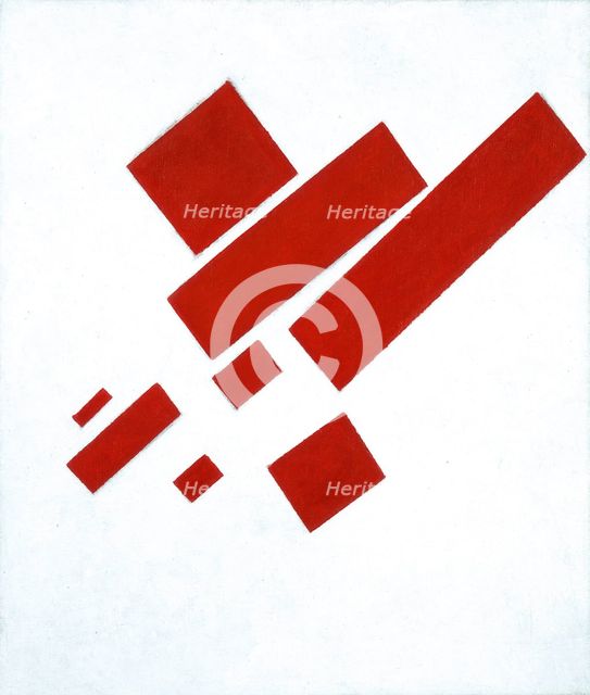 Suprematist Painting (Eight Red Rectangles), 1915.