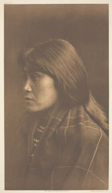 Suquamish Girl, 1912. Creator: Edward Sheriff Curtis