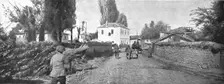 Sur la route de Monastir ; le village de Verbeni, qui fut sous le feu des artilleries bulgare et fr Creator: Unknown