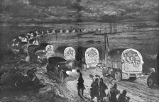 Sur la Route de bar a Verdun; de fevrier a juillet 1916, derriere la ligne de bataille..., 1916. Creator: Georges Bertin Scott