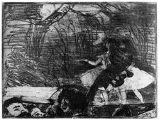Sur la Scene c1850-1910 (1924). Artist: Edgar Degas