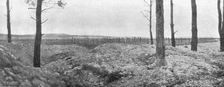 Sur le massif de Moronvilliers; Le mont Cornillet vu de nos tranchees de depart..., (1917). Creator: Unknown