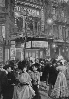 Sur Le Boulevard - La Sortie De L'Olympia 1900