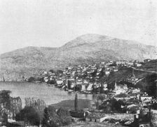 Sur le front des balkans. -- Deux villes d'ou les troupes allies ont chasse les Bulgares..., 1916. Creator: Dr Bussiere