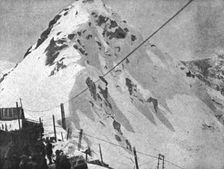 Sur le front Italien; L'arete de Montozzo 1918. Creator: Unknown