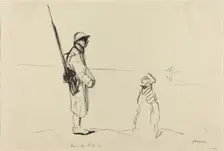 Sur le Rhin, c. 1914/1919. Creator: Jean Louis Forain