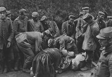 'Sur le vif ; Physionomies de prisonniers Allemands. Creator: Unknown