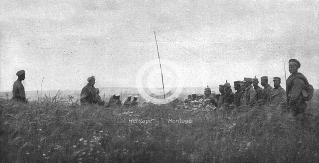 'Sur les routes de l'offensive russe: Apres une attaque', 1916 Creator: Unknown.