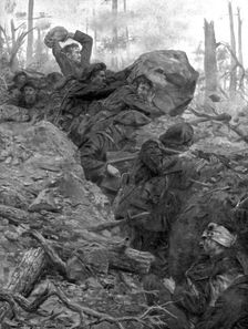 'Sur l'Hilsenfirst; un nouveau Sidi-Brahim 1915. Creator: J Simont