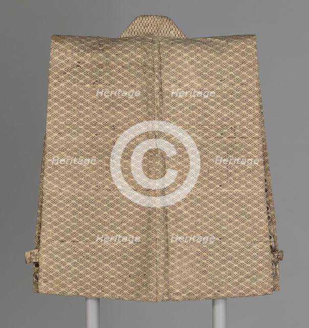 Surcoat or Vest, Japan, Late Edo Period (1603-1867)/Early Meiji Period (1868-1912), 19th century. Creator: Unknown.