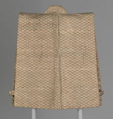 Surcoat or Vest, Japan, Late Edo Period (1603-1867)/Early Meiji Period (1868-1912), 19th century. Creator: Unknown