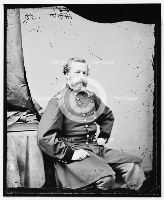 Surgeon General J.K. Barnes, between 1860 and 1875. Creator: Unknown.