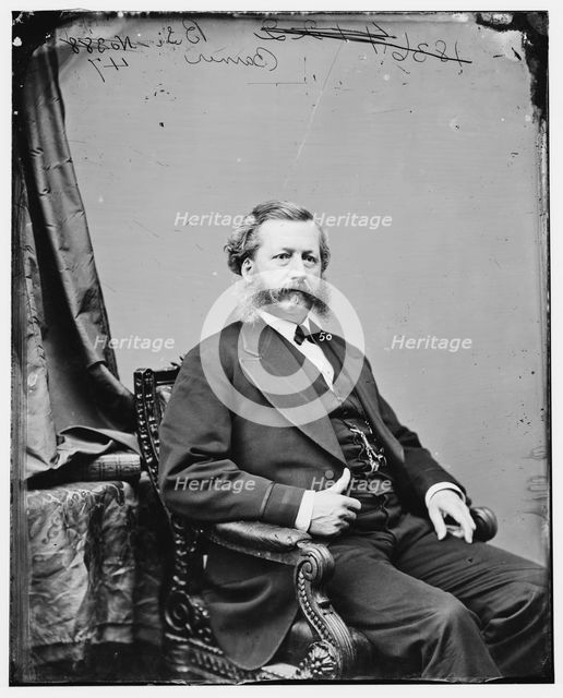 Surgeon General J.K. Barnes, between 1860 and 1875. Creator: Unknown.