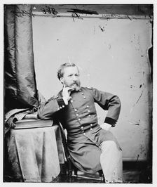 Surgeon General Joseph K. Barnes, US Army, between 1860 and 1875. Creator: Unknown