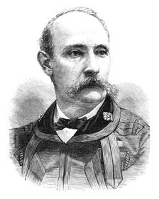 Surgeon-General W. G. Hunter, M.D., Government Medical Adviser in Egypt, 1883. Creator: Unknown