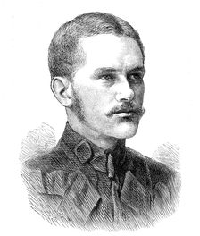 Surgeon-Major E. B. Hartley, V.C., Cape Mounted Rifles, 1881. Creator: Unknown