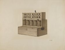 Surgeon's Field Desk and Kit, c. 1941. Creator: Eva Perry