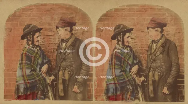 "Sure such a fair ne'er was seen", about 1865. Creator: London Stereoscopic & Photographic Co.