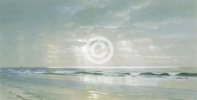 Surf, 1870. Creator: William Trost Richards.