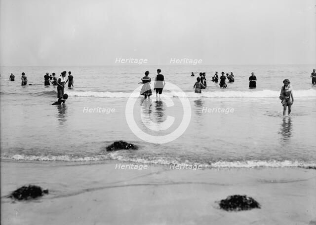 Surf bathing, between 1900 and 1905. Creator: Unknown.