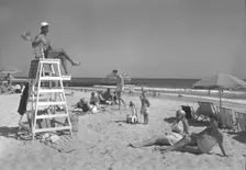 Surf Club, Atlantic Beach, Long Island, New York, 1947. Creator: Gottscho-Schleisner, Inc