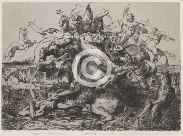 Surprise, 19th century. Creator: François-Nicolas Chifflart.