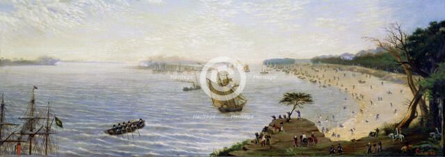 Surprise at the vanguard of the Estero army, 1866.