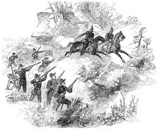 Surprise of Holstein Patrol, 1850. Creator: Unknown