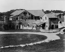 "Surprise Valley Farm," Arthur Curtiss James property, Beacon Hill Road, Newport, Rhode Island, 1917 Creator: Frances Benjamin Johnston