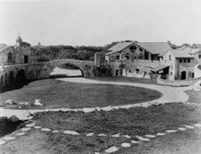 "Surprise Valley Farm," Arthur Curtiss James property, Beacon Hill Road, Newport, Rhode Island, 1917 Creator: Frances Benjamin Johnston