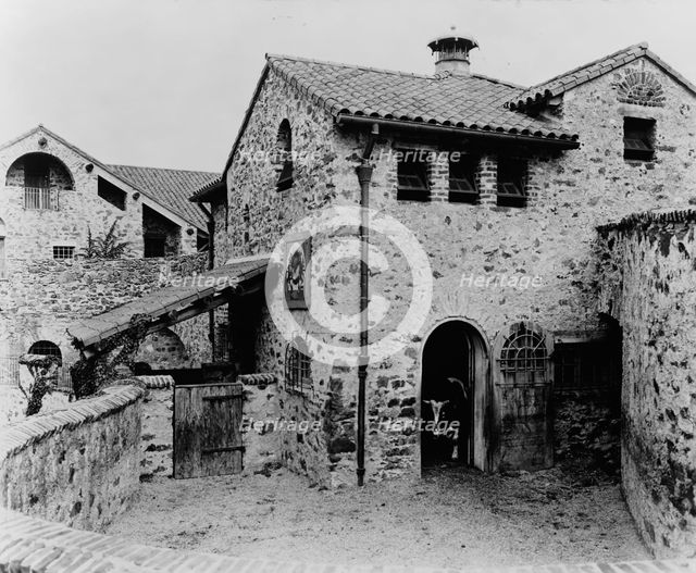 "Surprise Valley Farm," Arthur Curtiss James property, Beacon Hill Road, Newport, Rhode Island, 1917 Creator: Frances Benjamin Johnston.
