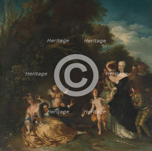 Surprised, or Infidelity Found Out. Creator: Christian Wilhelm Ernst Dietrich.