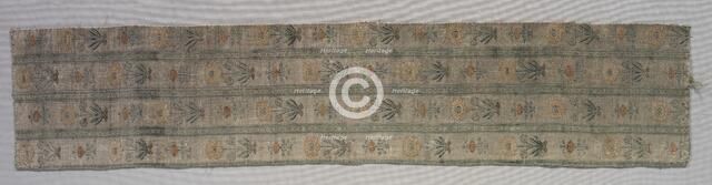 Surround for Turkish Silk Cushion Cover, early 1600s. Creator: Unknown.