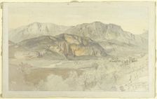 Surroundings of Trient, 1856. Creator: Fritz Bamberger