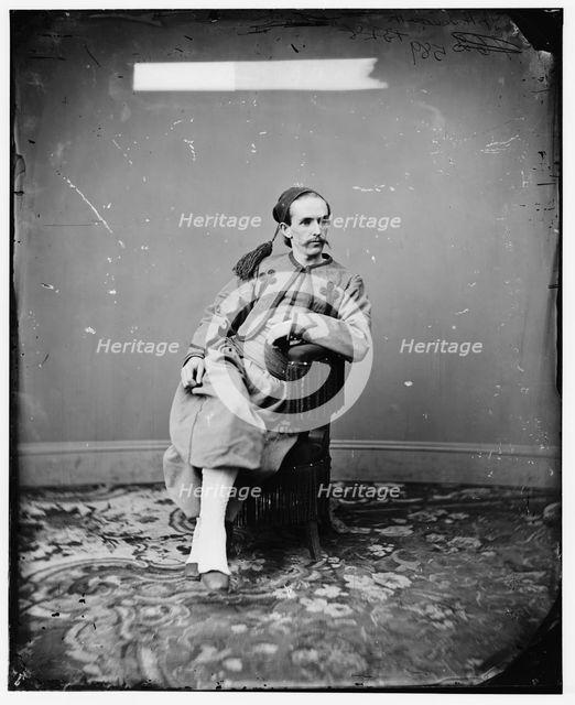 Surratt, John A. son of Mrs. Mary Surratt, one of Lincoln conspirators, between 1865 and 1880. Creator: Unknown.