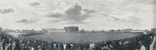 Surrey and Australians Cricket March at Kennington Oval c1896. Artist: E Hawkins and Co