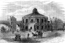 Surrey Chapel, Blackfriars-Road (Rowland Hill's Chapel), 1881. Creator: William James Palmer