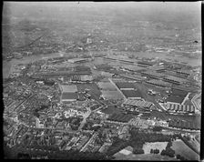 Surrey Commercial Docks, Rotherhithe, London, c1930s. Creator: Arthur William Hobart
