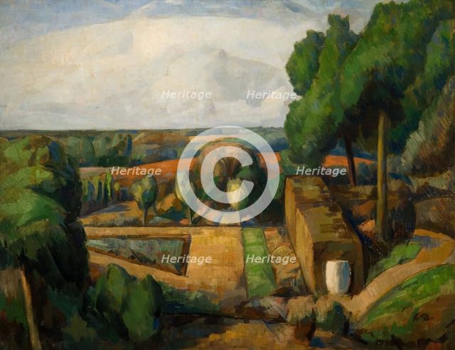 Surrey Garden, 1924. Creator: Elliot Seabrook.