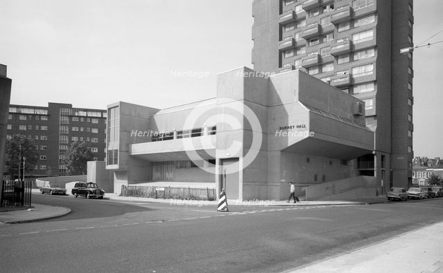 Surrey Hall, Stockwell, Clapham, London, c1970-1980. Artist: Eric de Maré