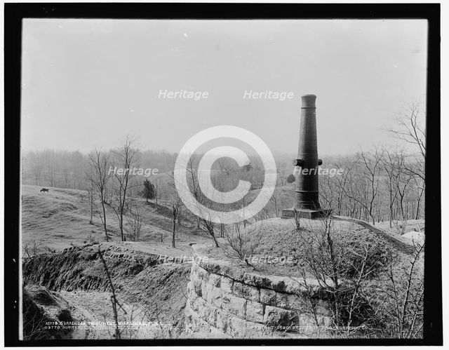 Surrender Monument, Vicksburg, Miss., c1900. Creator: Unknown.