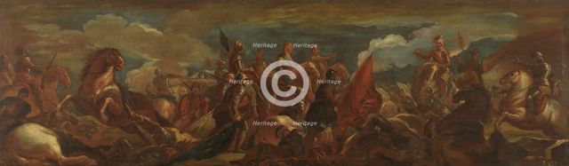 Surrender of the French Army at Saint-Quentin, (copy), between 1692 and 1693. Creator: Unknown.