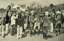 Surrendered Boers at Belfast Anxious to Join the National Scouts 1902. Creator: F de Harnen