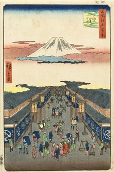 Suruga-cho, 1856. Creator: Ando Hiroshige