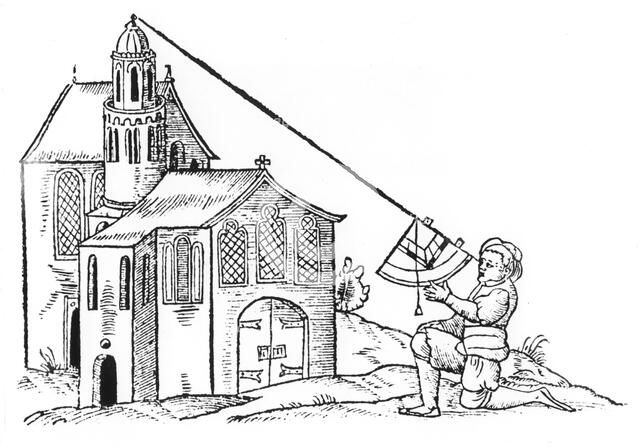 Surveying, 1551. Artist: Unknown
