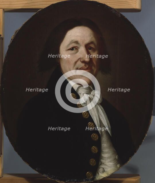 Surveyor Olaus Tuneaus, 1800-1803. Creator: Nils Schillmark.