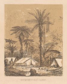 Surveyors Camp, c.1878. Creator: Edith Stanway Halcombe