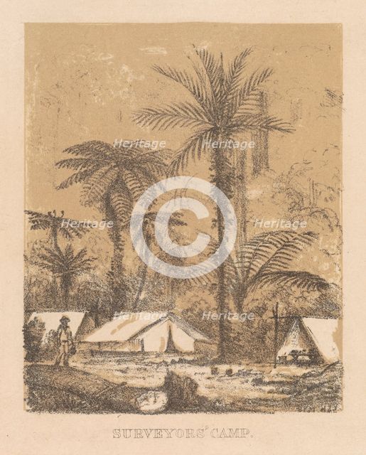 Surveyors' Camp,  c.1878. Creator: Edith Stanway Halcombe.