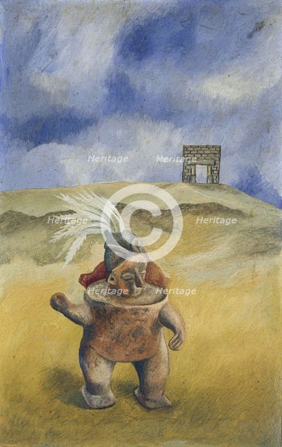 Survivor (Sobreviviente), 1938. Creator: Frida Kahlo.